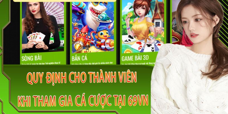 Quy định về đặt cược của thành viên nhà cái 